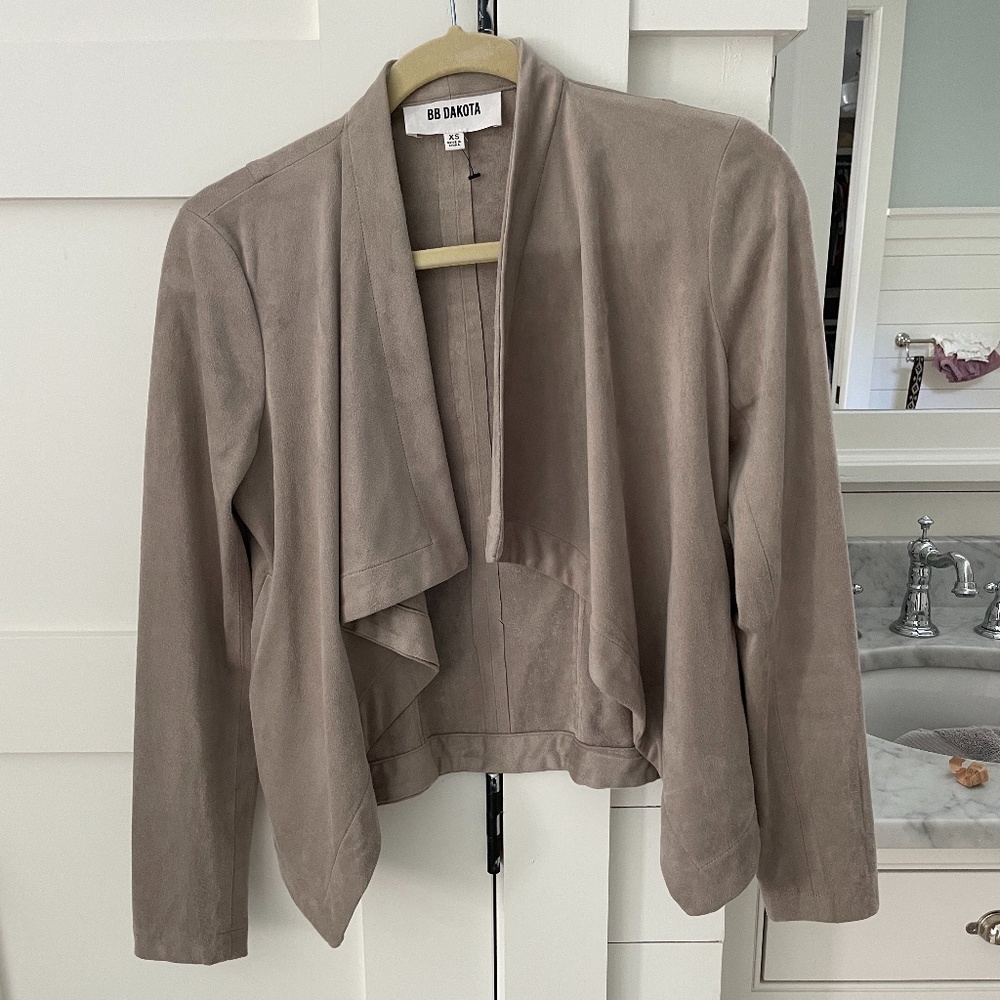 BB Dakota Suede Bomber